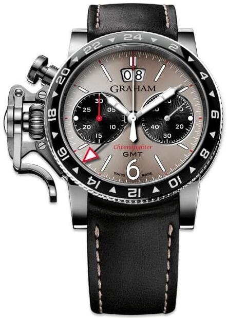 Replica Graham Watch 2CVBC.S07A Chronofighter Vintage GMT Grey Dial Replica Graham Watch 2CVBC.S07A Chronofighter Vintage GMT Grey Dial